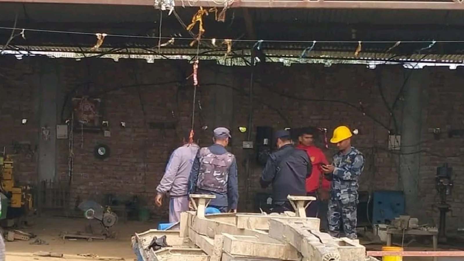 निजगढमा ३ जनाको ज्यान जाने गरी विस्फोट भएको बस्तु ग्यास सिलिन्डर नभएको खुलासा
