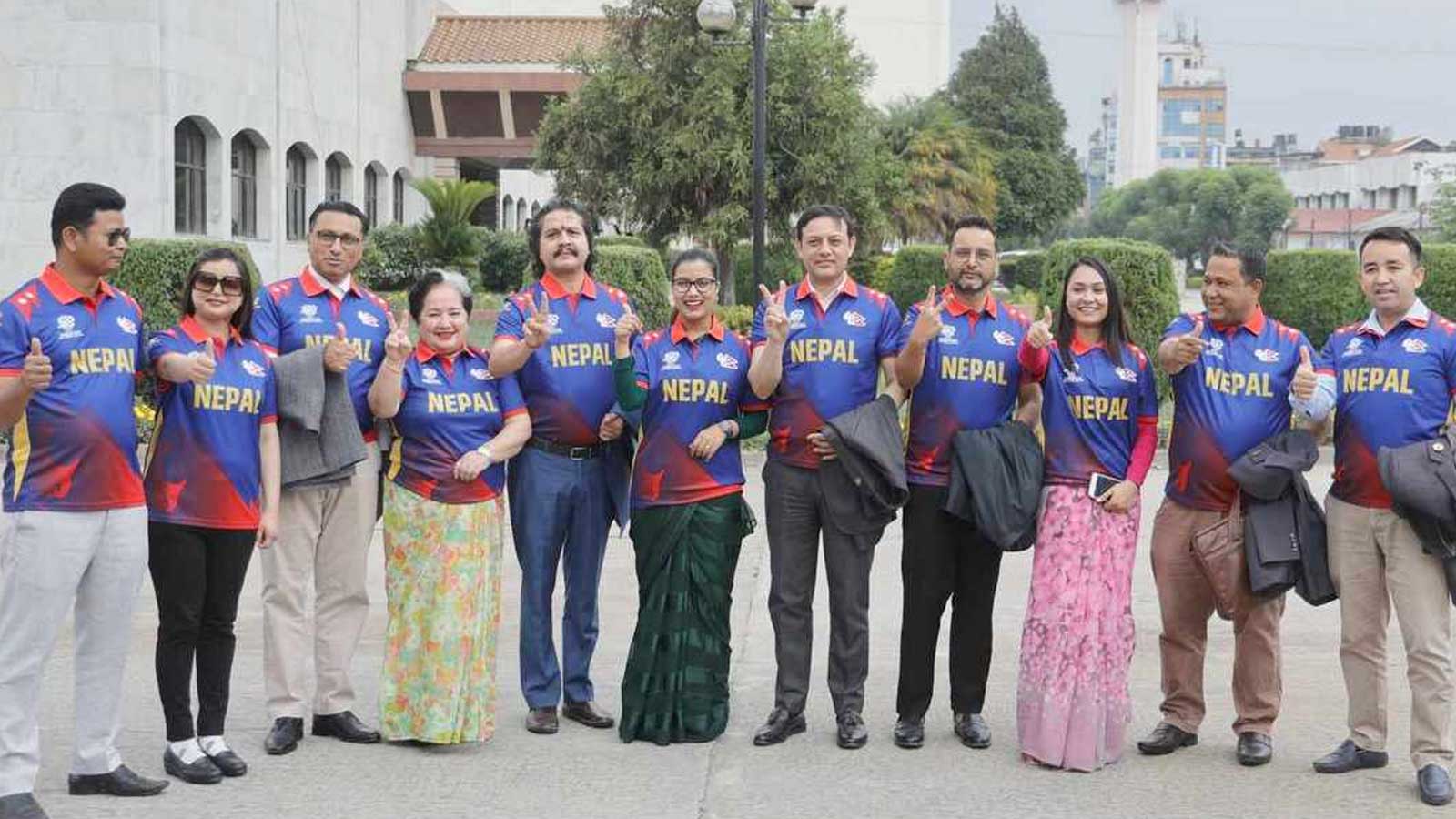 नेपाली क्रिकेट टिमको जर्सी लगाएर रास्वपाका संसदहरु संसद वैठकमा छिरेपछि…