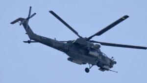 रुसको शैन्य हेलिकप्टर जंगलमा दुर्घट्ना, युक्रेनले आक्रमण गरेको आशंका