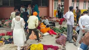 भारतको हाथरसस्थित सत्संगमा भागदौड हुँदा मर्नेको संख्या १२० पुग्यो