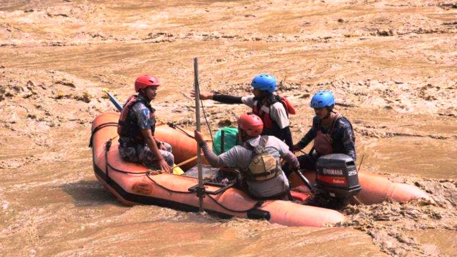 सिमलताल पहिरोः घुमाउने हुँदै केदाबारीको क्षेत्रमा शंकास्पद वस्तु फेला परेपछि दोहोर्याएर खोजतलास